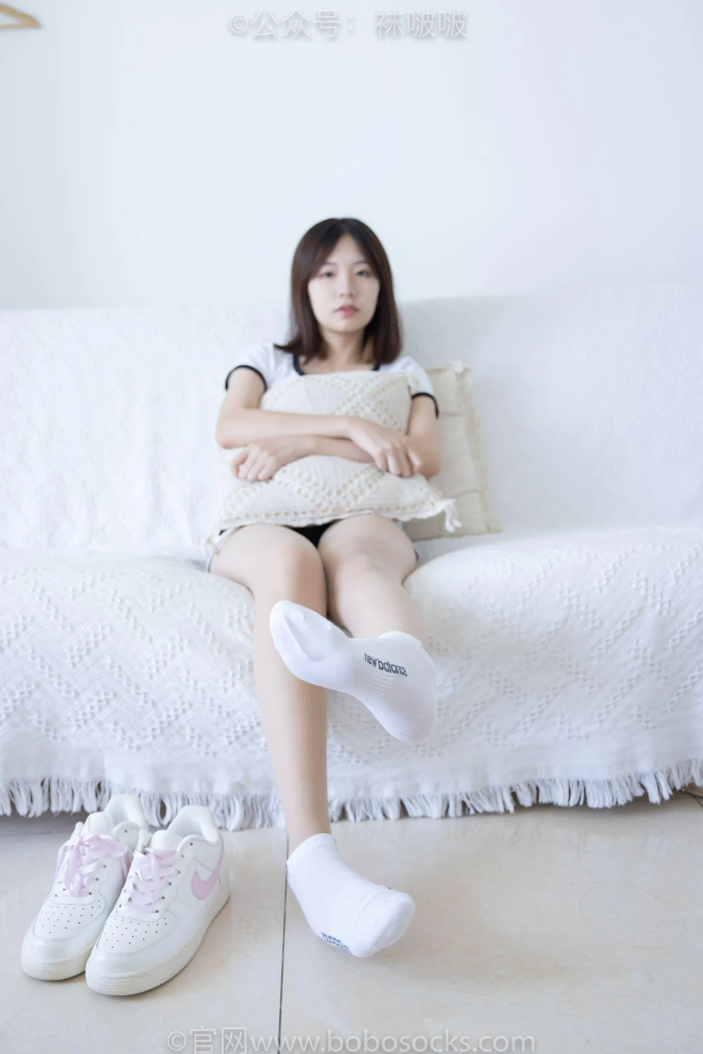 [BoBoSocks袜啵啵]NO.026 小甜豆-体操服、空军一号、白棉袜、肉丝 [149P]插图2